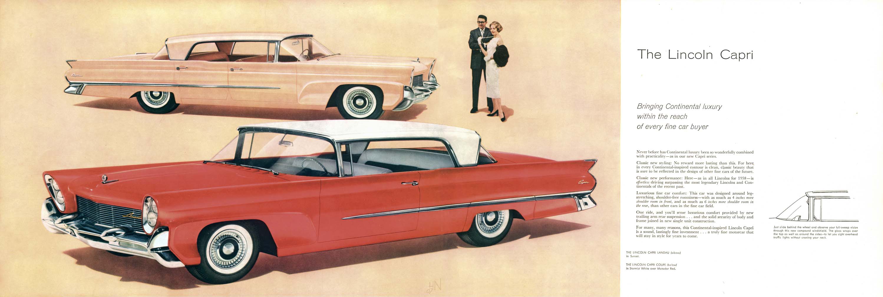1958 Lincoln Brochure Page 5